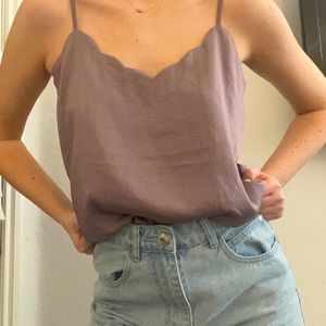 Mauve satin top bought from nordstrom!